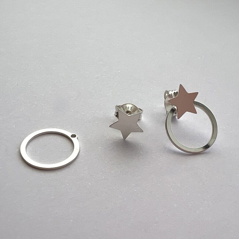Demountable Earrings Estrella Karma
